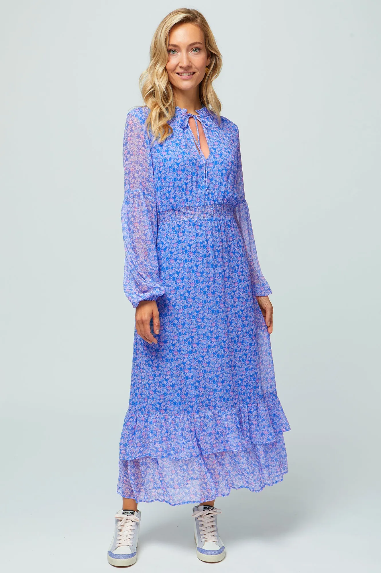 Ana Dress | Meadow Bloom Blue