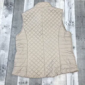 Black Rivet vest tan size L