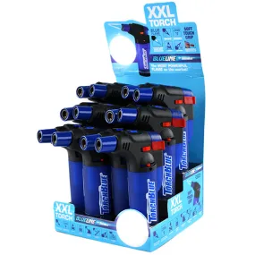 Blue Line XXL Torch Lighter - 12 Pieces Per Retail Ready Display 24833