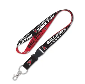 BSU Cardinals Two-Color Lanyard