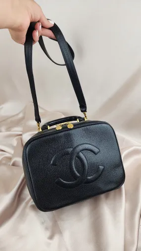 Chanel Caviar Timeless CC Vanity Case - 875