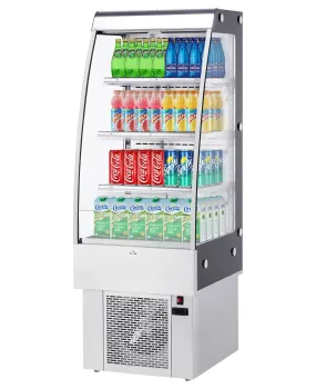 GARVEE 250L/8.8 Cu.FT Commercial Cake Display Refrigerator, Open Merchandiser with LED Lighting Double-Layered Glass for Store Bar Restaurant