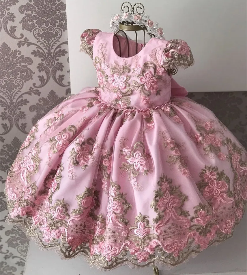 Girls Dress Elegant New Year Princess Children Party Dress Wedding Gown Kids Dresses for Girls Birthday Party Dress Vestido Wear