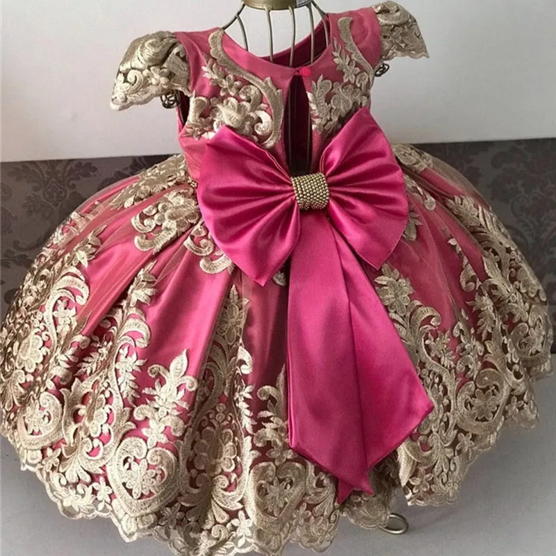 Girls Dress Elegant New Year Princess Children Party Dress Wedding Gown Kids Dresses for Girls Birthday Party Dress Vestido Wear