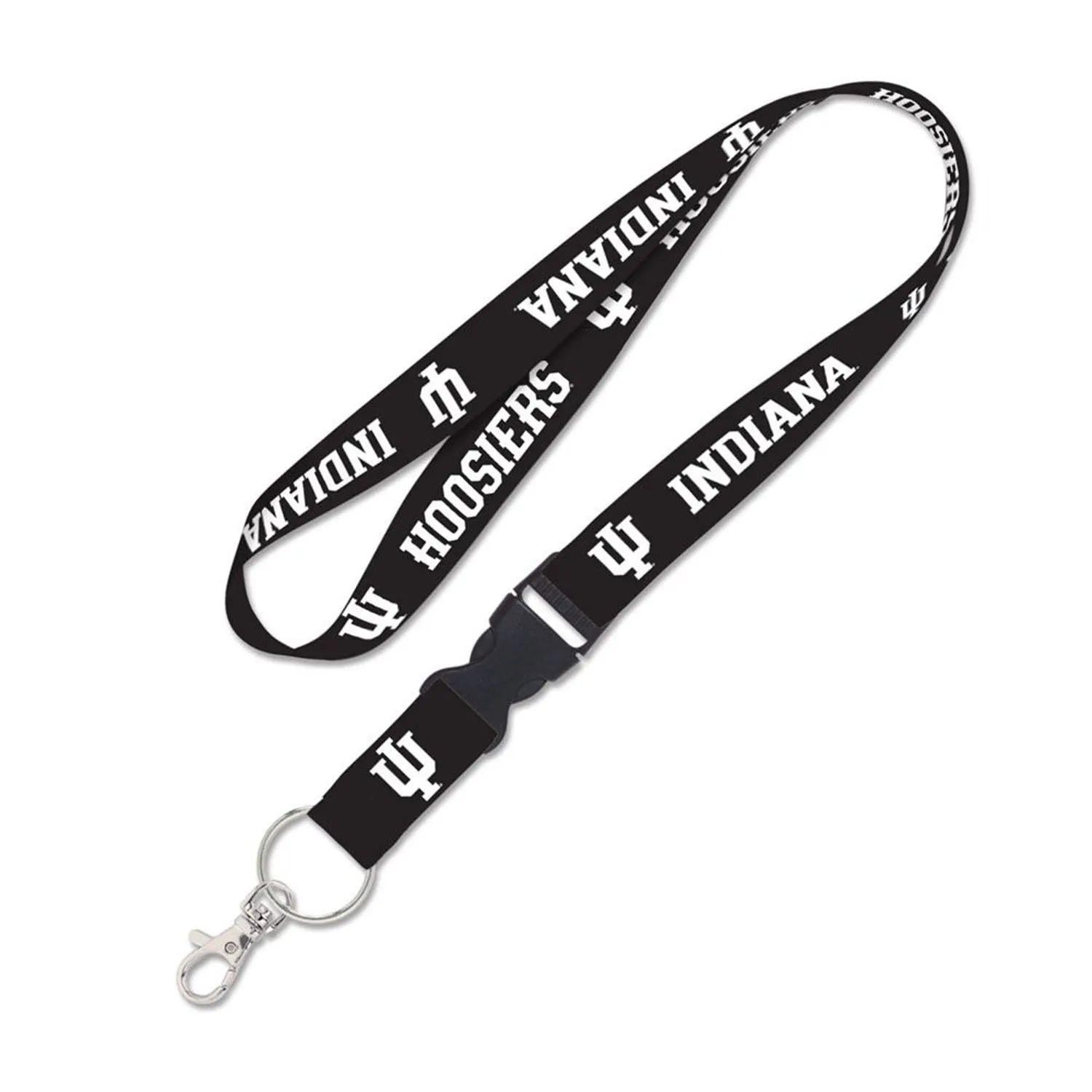 Indiana Hoosiers Black Lanyard