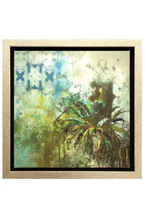 Jungle Batik Canvas Print (74x74 cm)