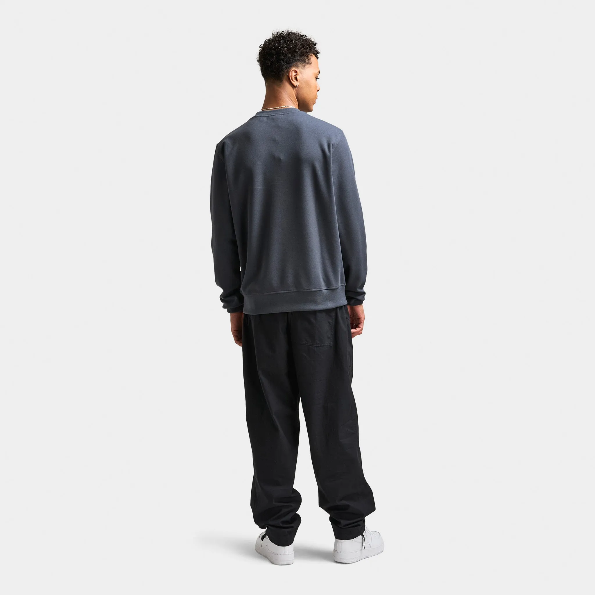 Lacoste Classic Fit Light Double Face Crewneck / Graphite