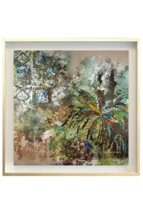 Lost in the Tropics Canvas Print (74x74 cm)