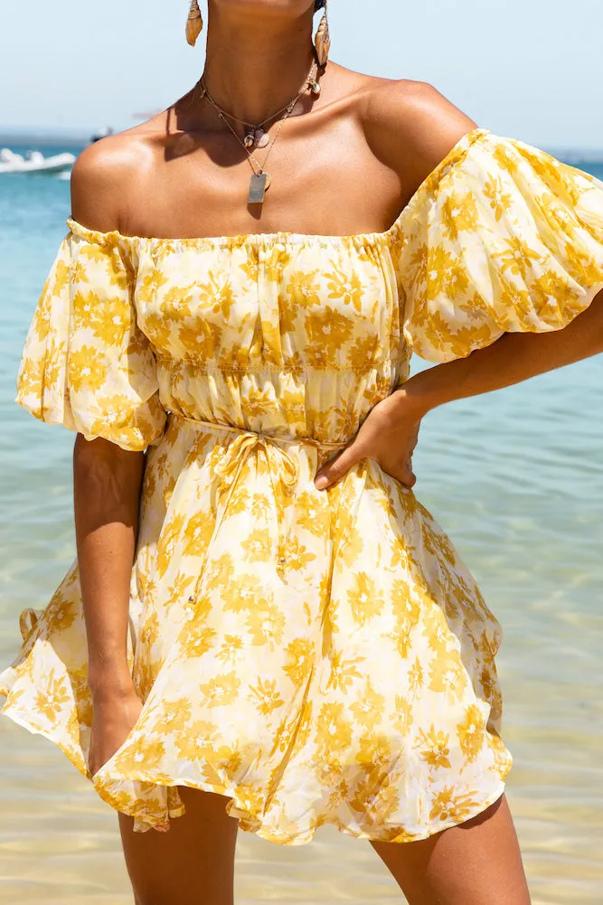 Love In The Sand Dress Yellow