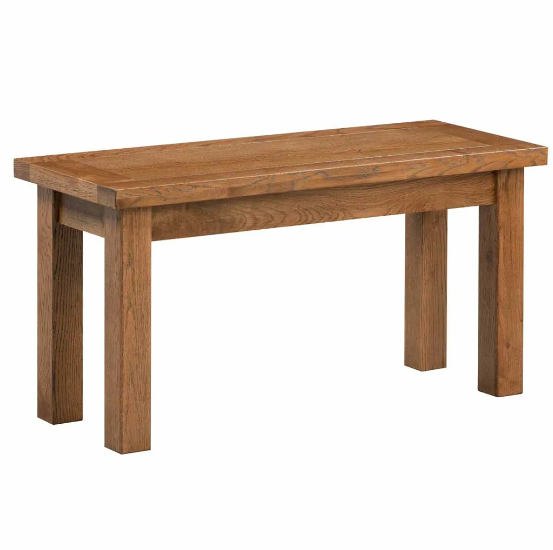 Manor Collection Dorset Rustic Small Dining Bench