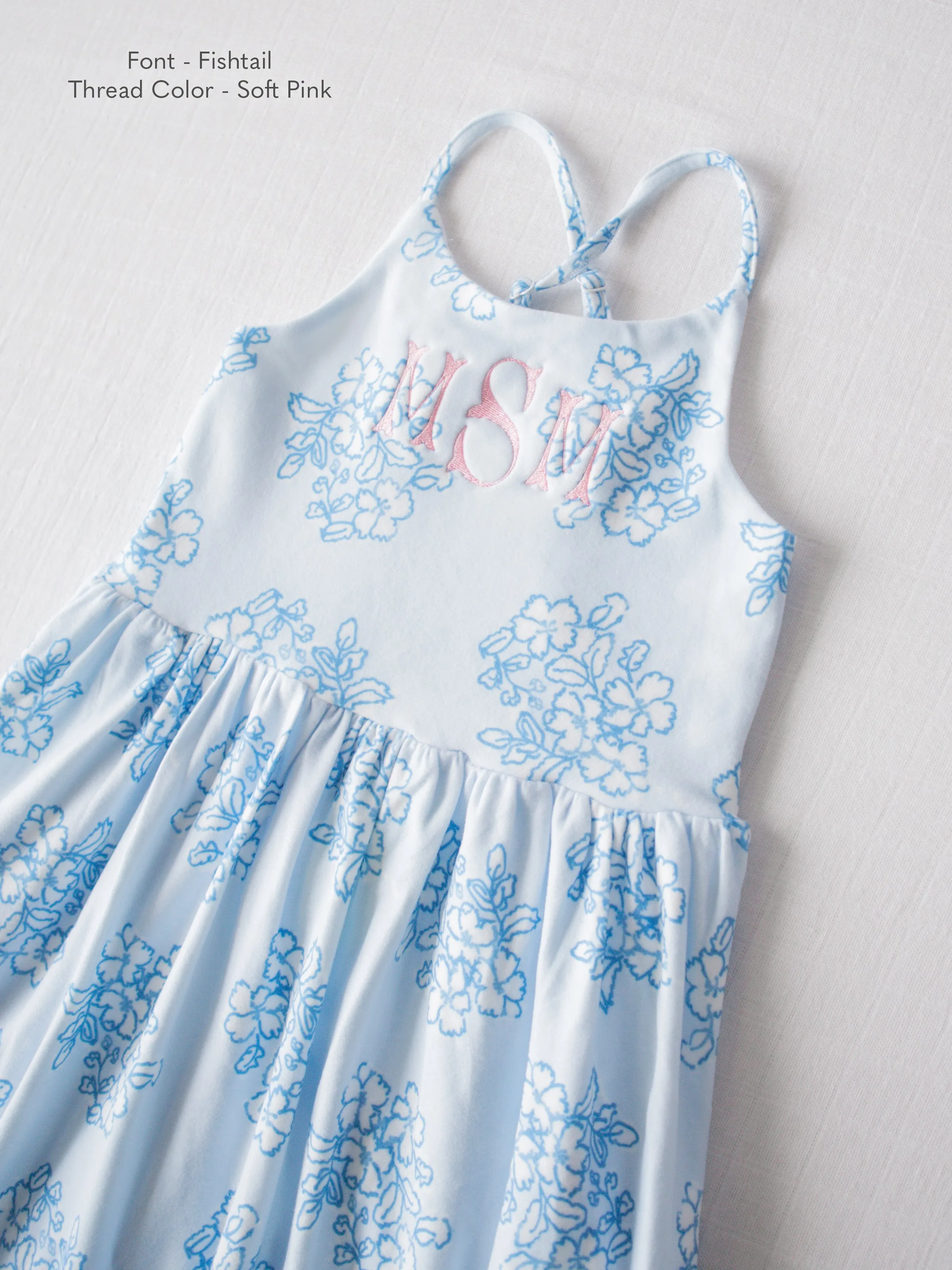 Maxi Play Dress - Flourishing Blues