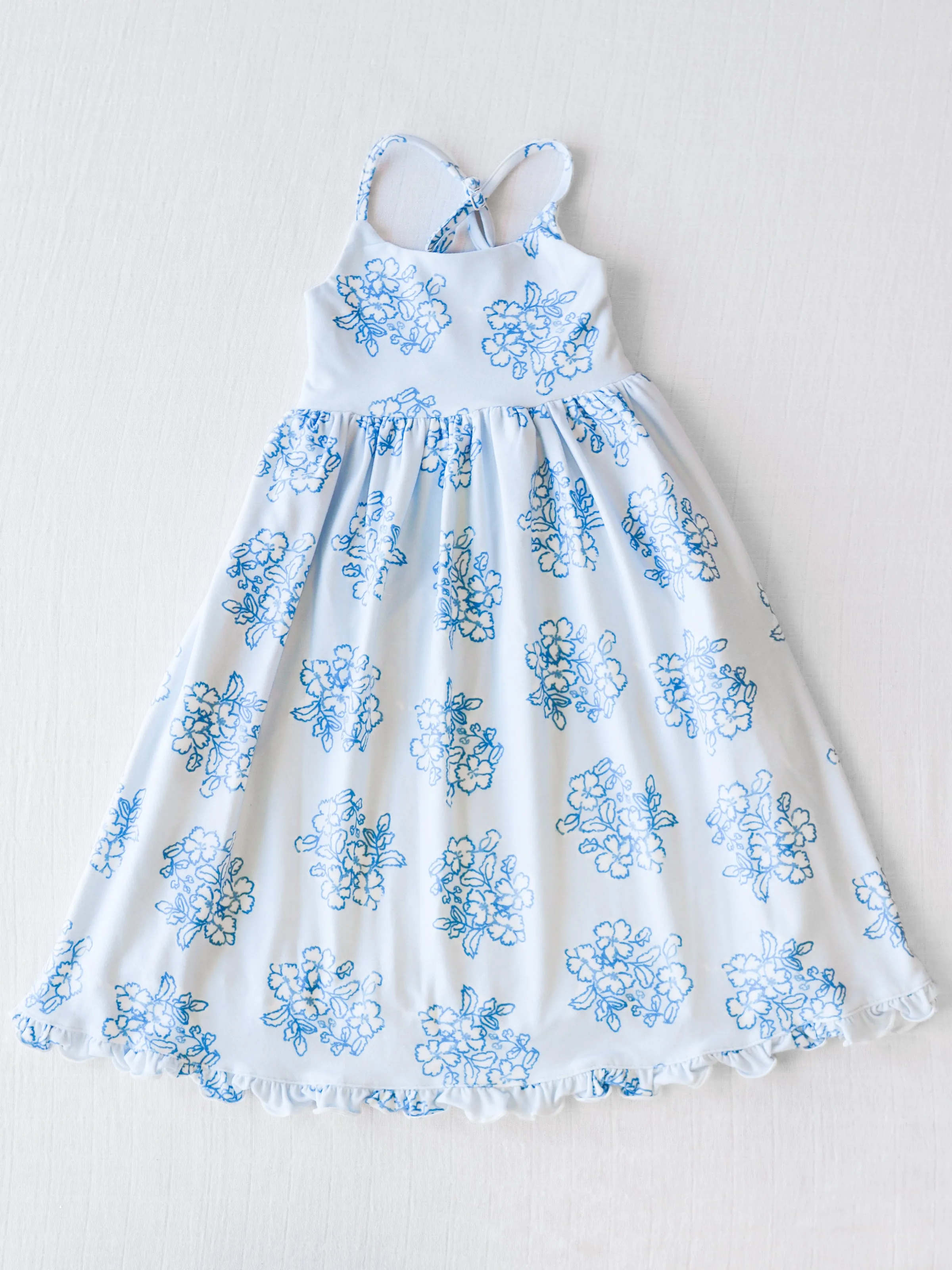 Maxi Play Dress - Flourishing Blues