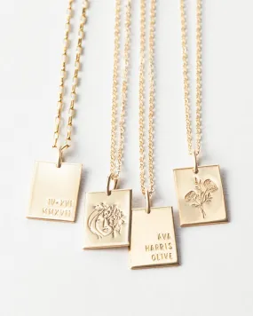 Personalized Marseille Necklace