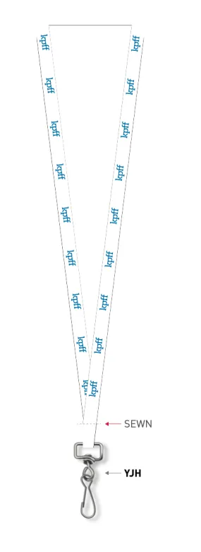 Silkscreened Flat Lanyard (100)